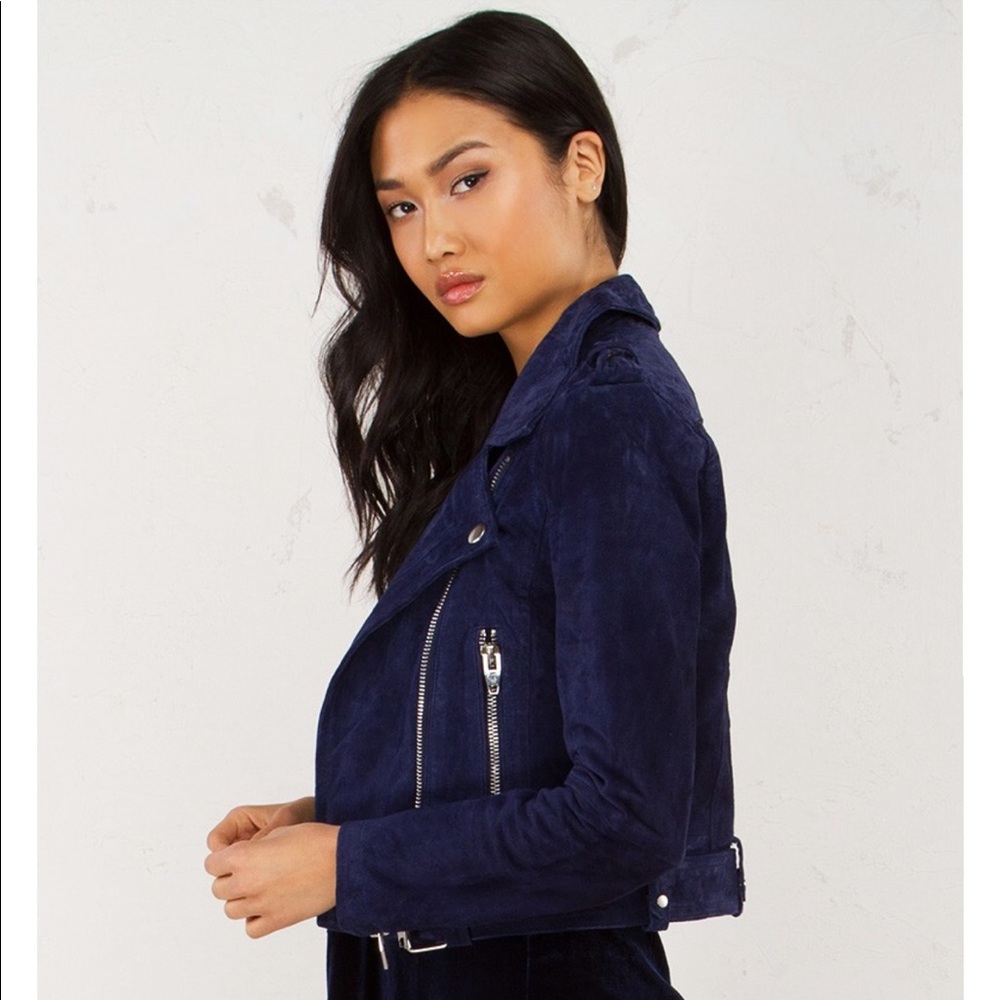 🆕💯 % Suede Moto Jacket